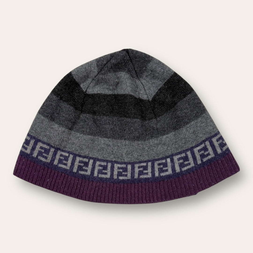 Fendi hat grey/purple