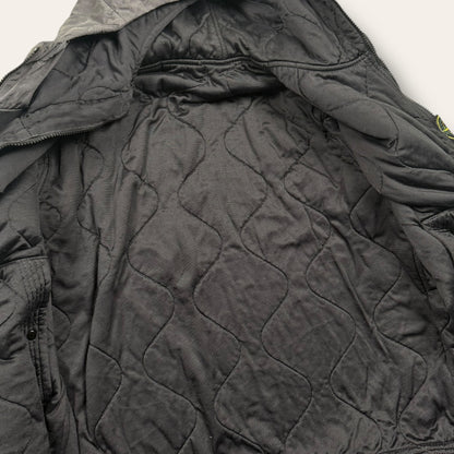 Stone Island double lined jacket grey - Large