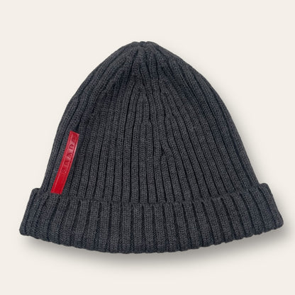 Prada sport beanie grey