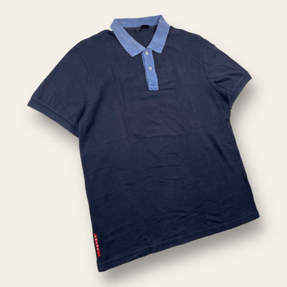 Prada poloshirt navy - extra large / Large