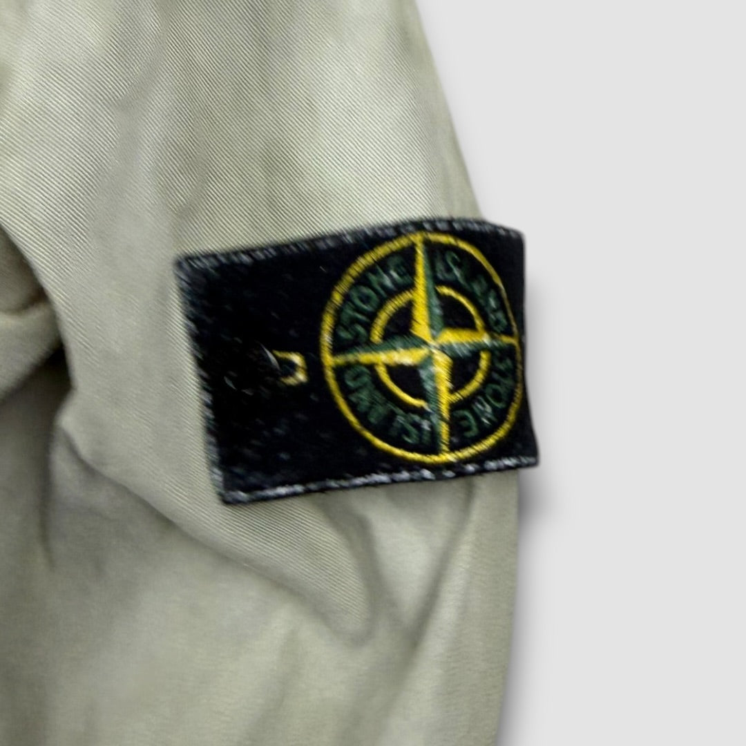 Stone Island Lino Flax frost badge jacket - extra large