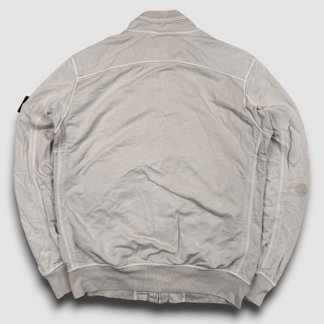 Stone island zip-up vest grey - Large