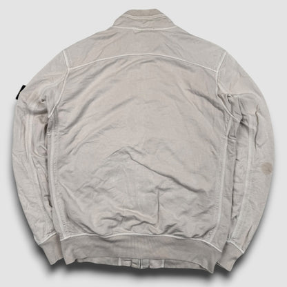 Stone island zip-up vest grey - Large