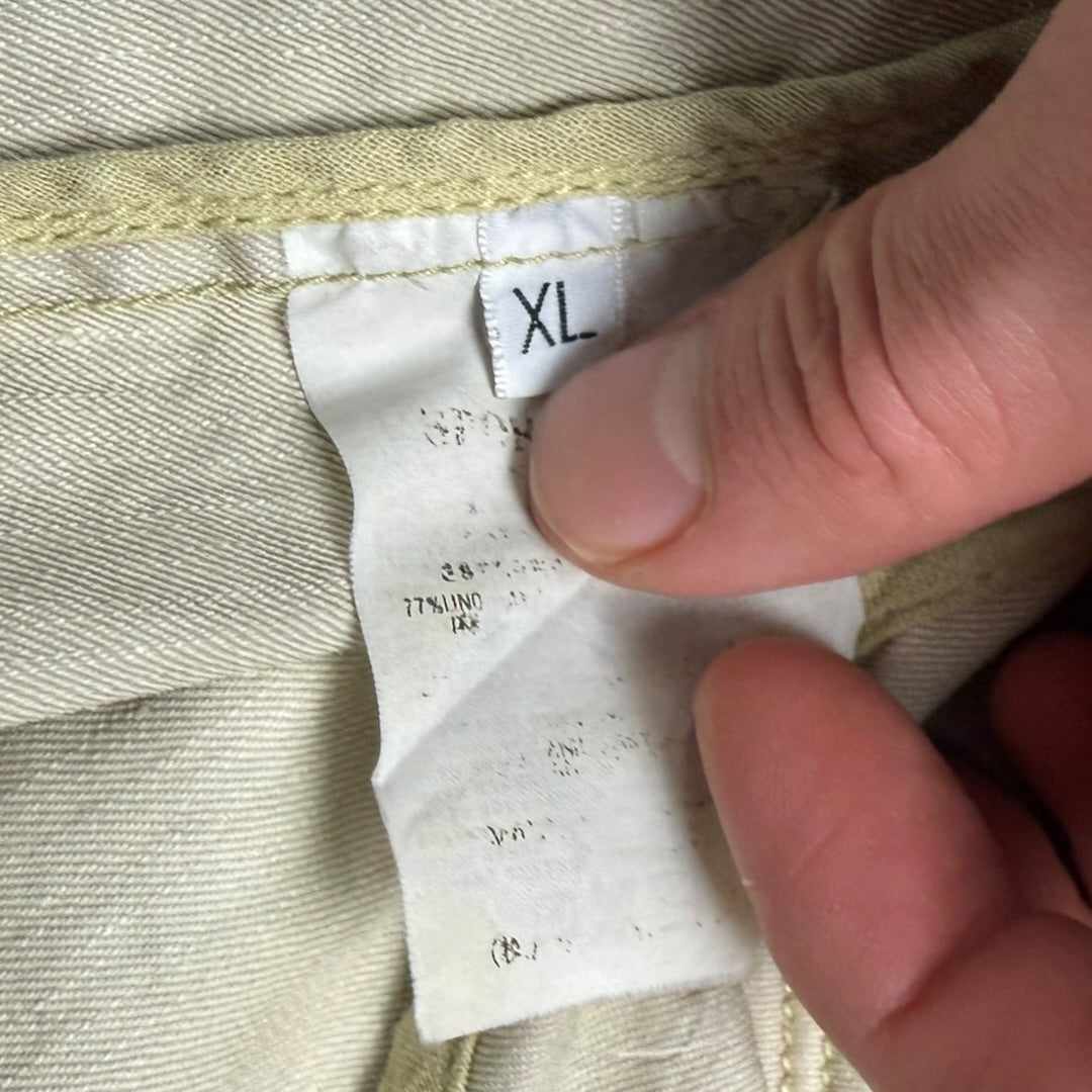 Stone Island Lino Flax frost badge jacket - extra large