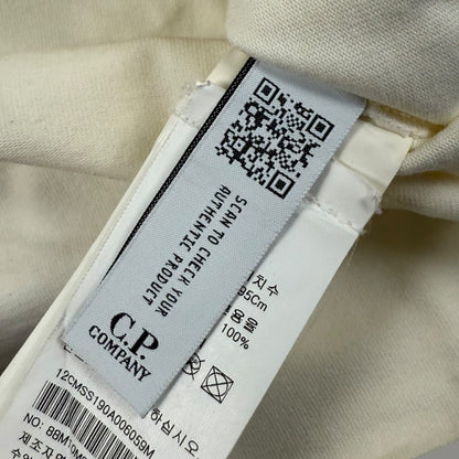 C.P. Company logo tee white - Medium
