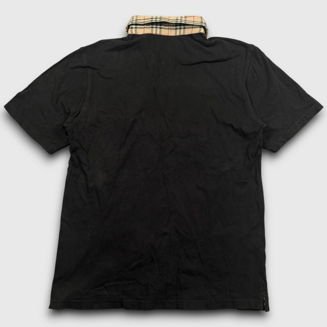 Burberry poloshirt black - Medium