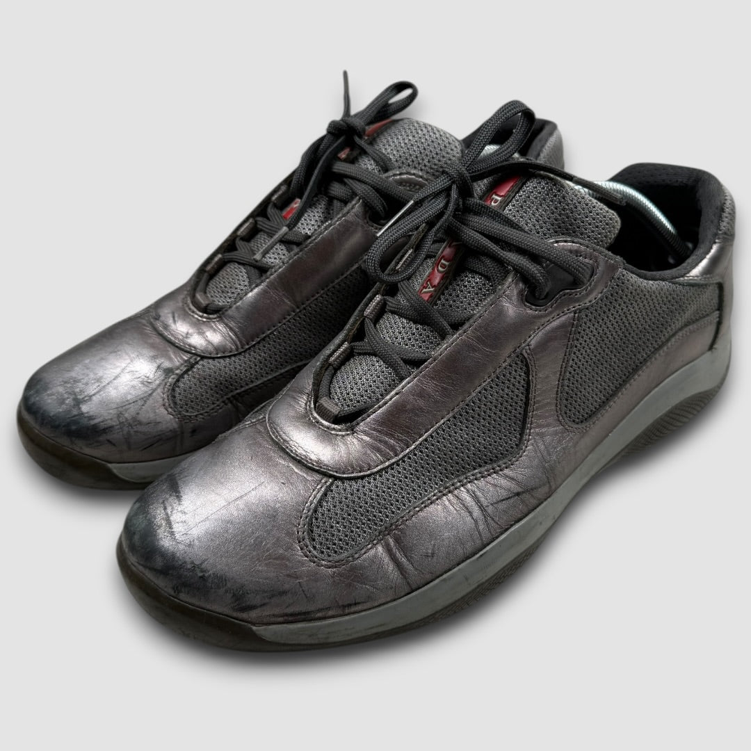 Prada american cups silver/grey - 45