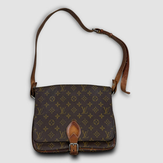 Louis Vuitton Cartouchière GM Monogram Crossbody Bag