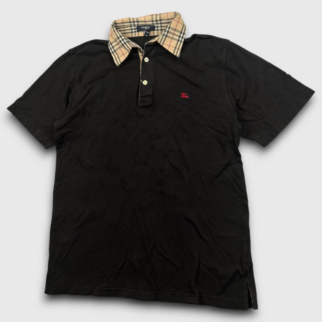 Burberry poloshirt black - Medium