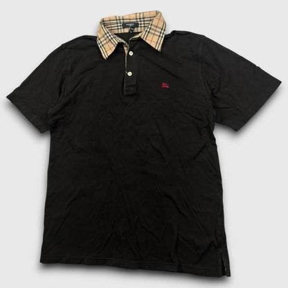 Burberry poloshirt black - Medium