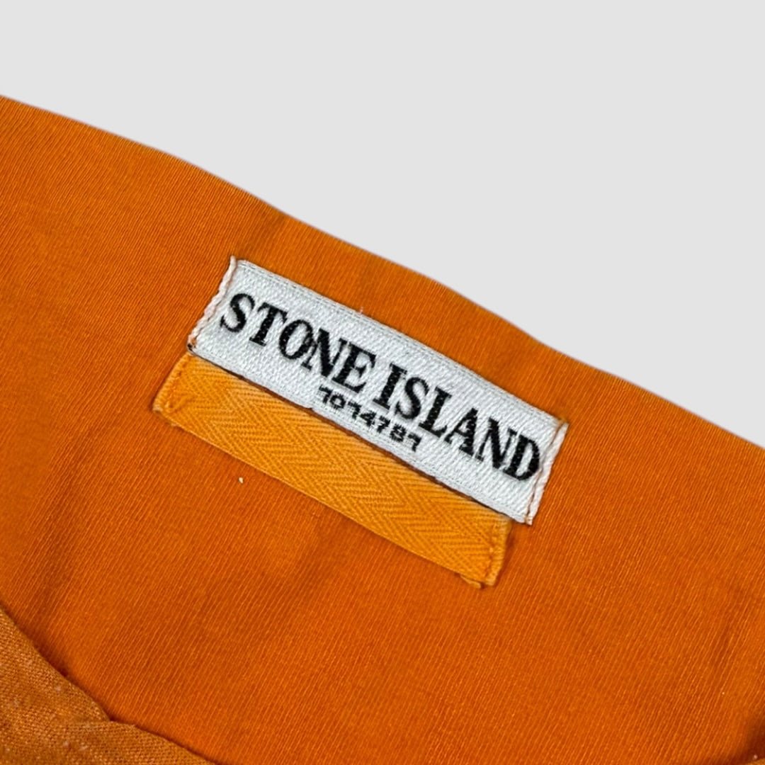 Stone Island longsleeve orange - Large