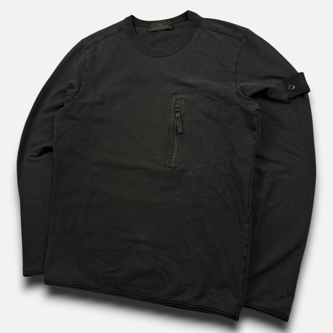 Stone Island ghost sweater black - Medium