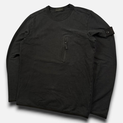 Stone Island ghost sweater black - Medium