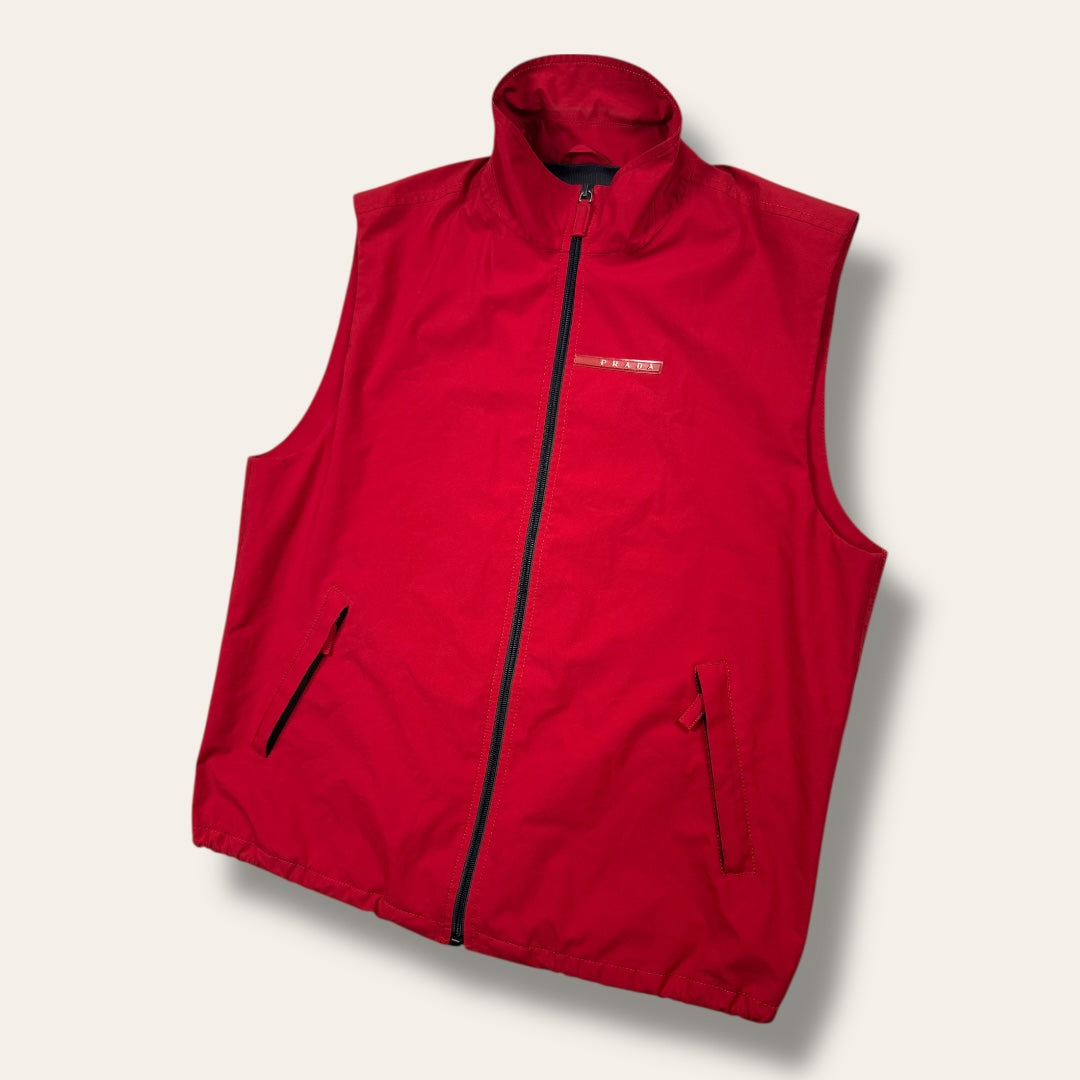 Prada vest red - Medium