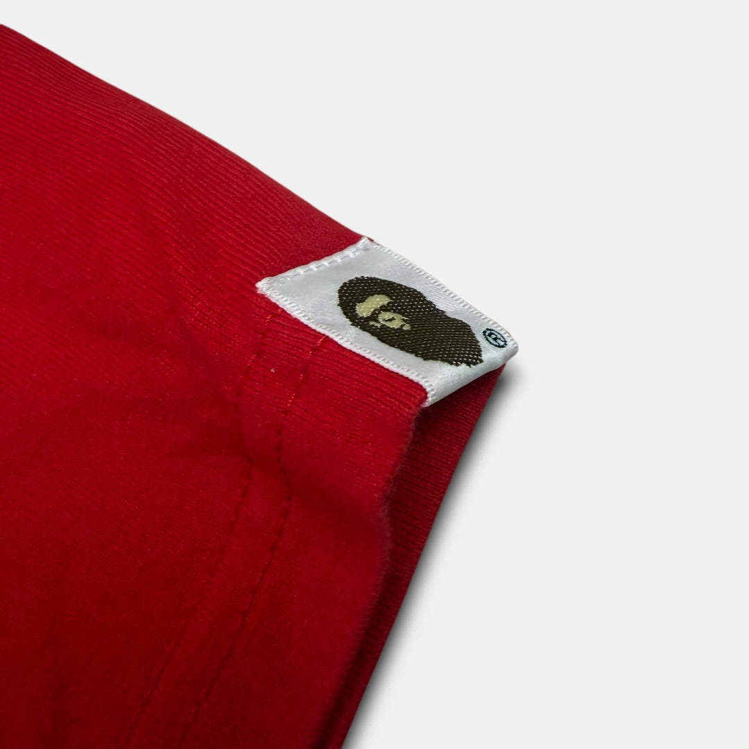 Bape jurrasic world tee red - Medium