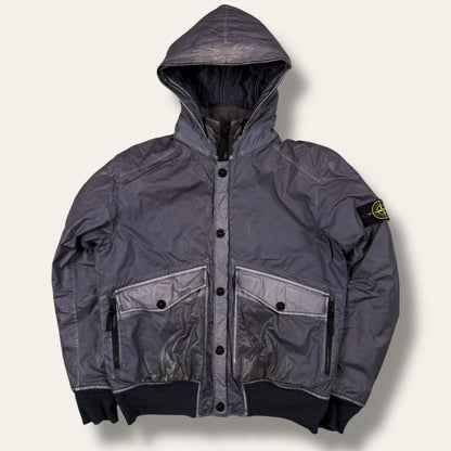 Stone island mussola gommata jacket purple - Large
