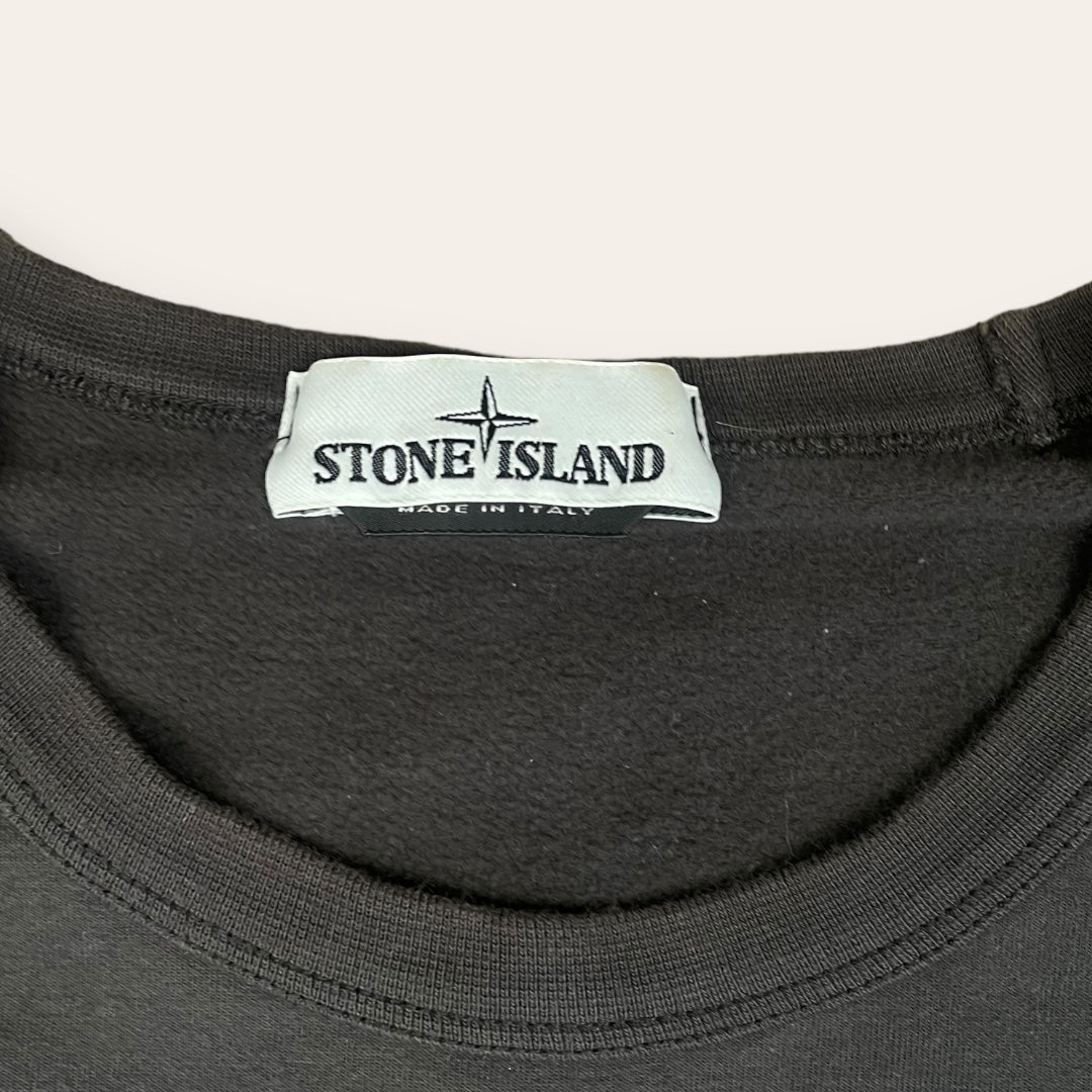 Stone island sweater black/dark grey - Medium