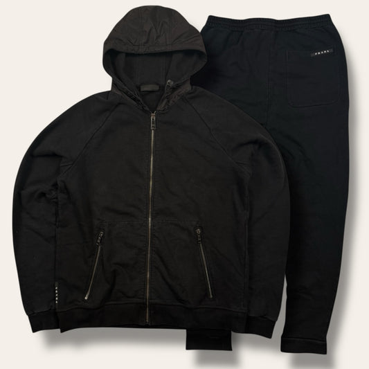 Prada tracksuit black - Medium