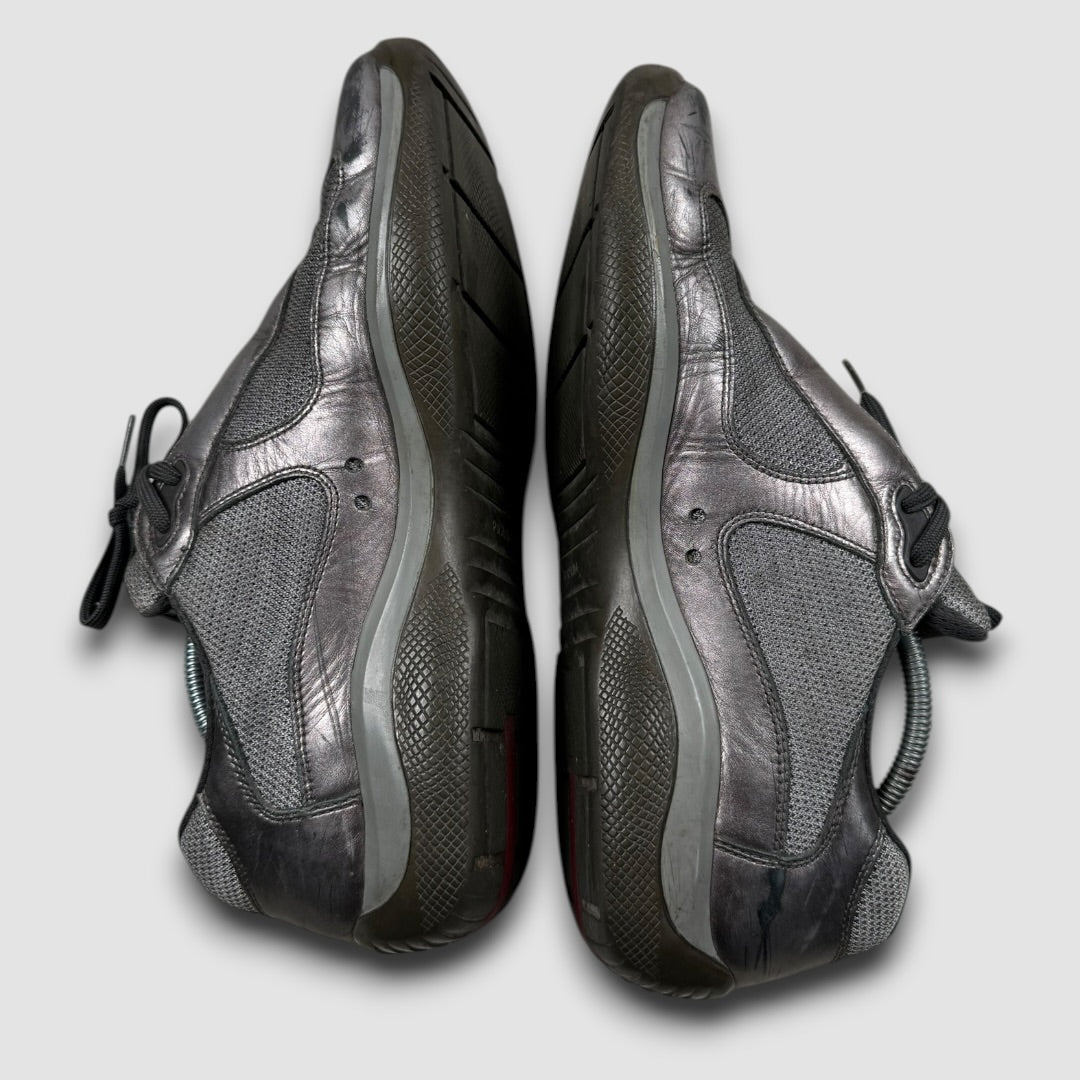 Prada american cups silver/grey - 45