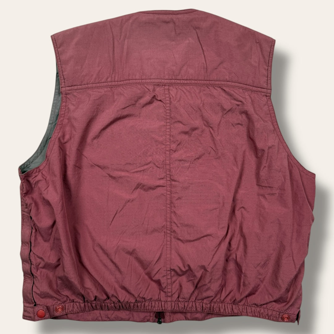 Montbell technical vest red - Small