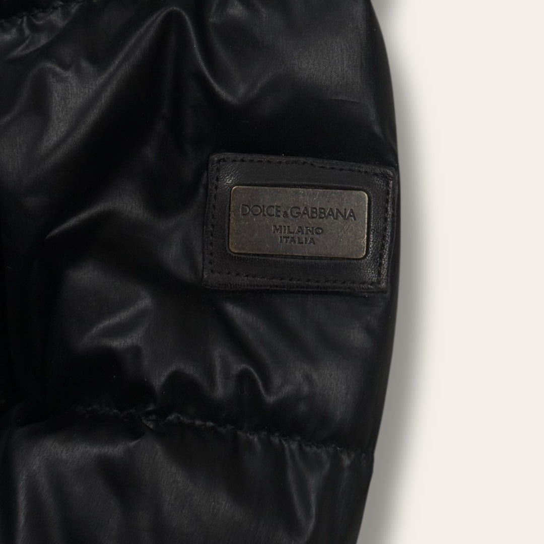 Dolce & Gabbana puffer jacket black - Medium