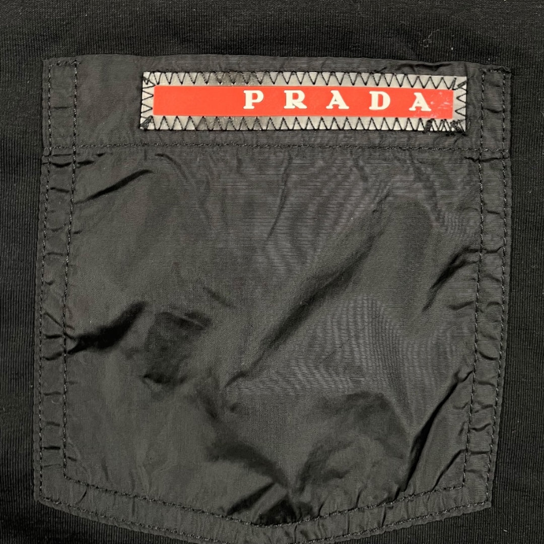 Prada tee black - Medium