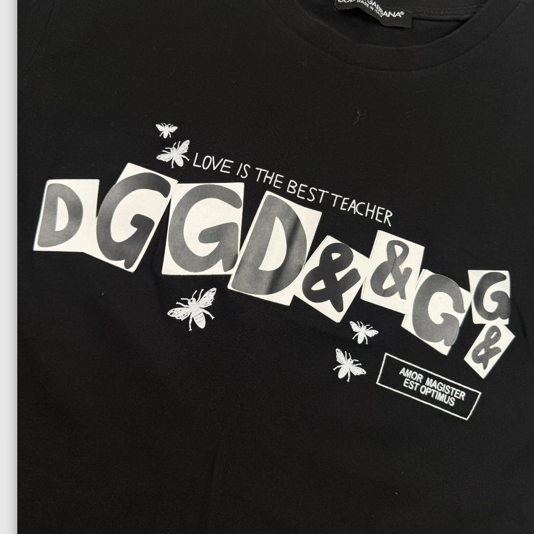 Dolce & Gabbana tee black - Medium