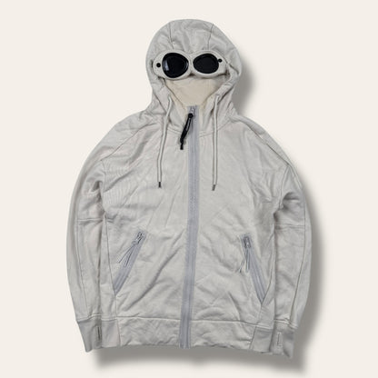 C.P. Company goggle hoodie crême - Small