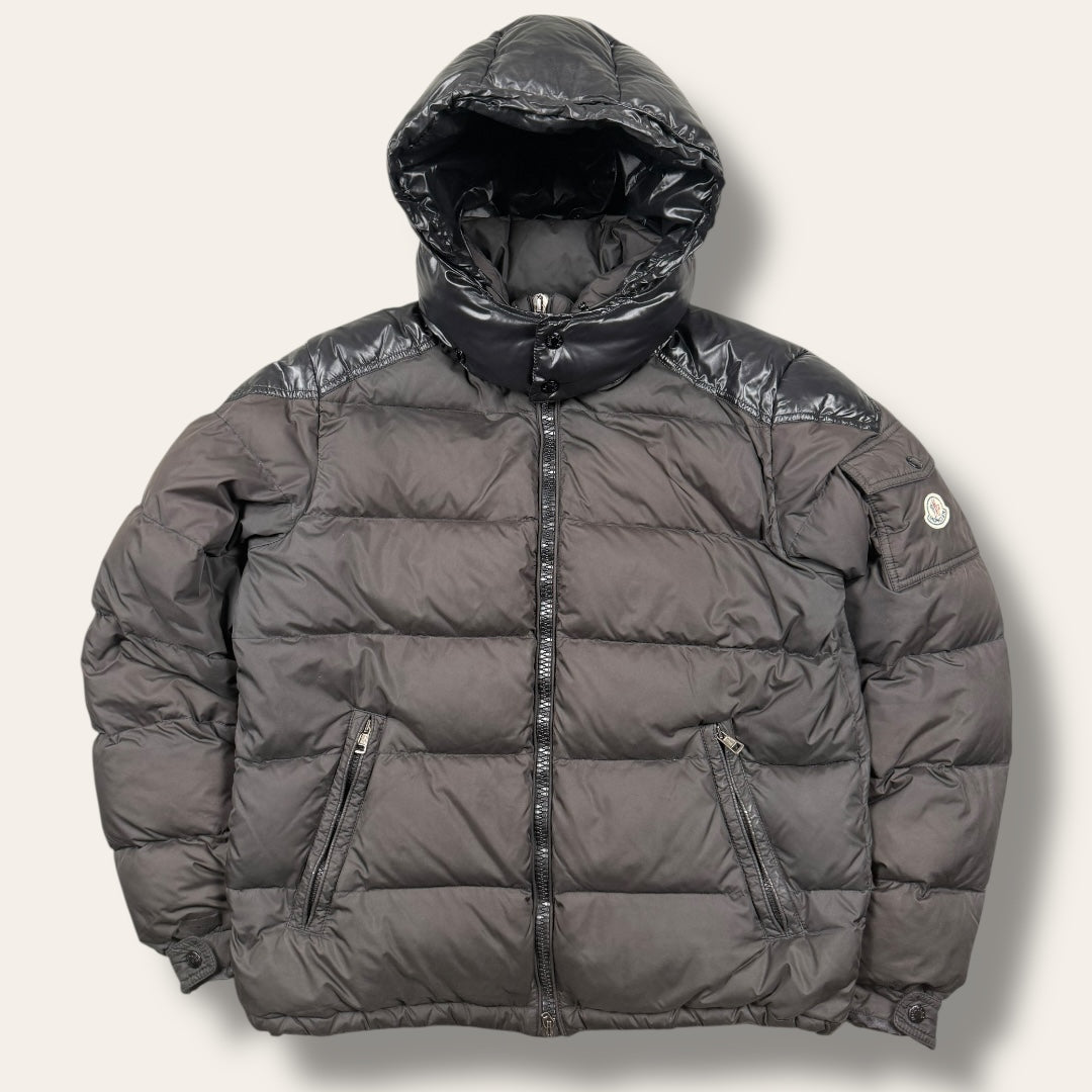 Moncler Chevalier down jacket brown/black - Large/extra large