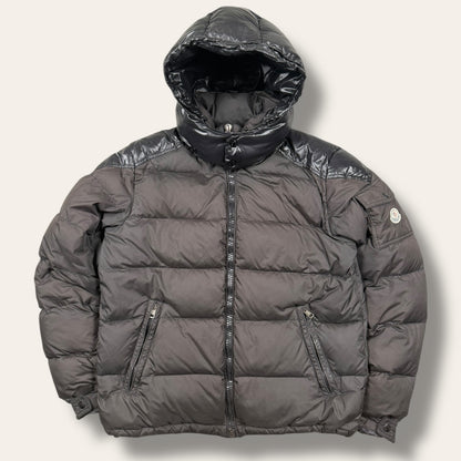 Moncler Chevalier down jacket brown/black - Large/extra large