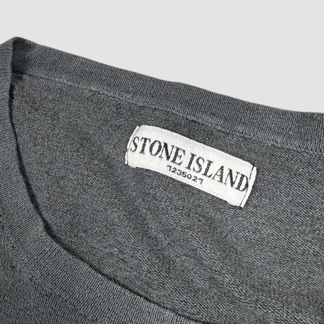 Stone Island longsleeve grey - Medium
