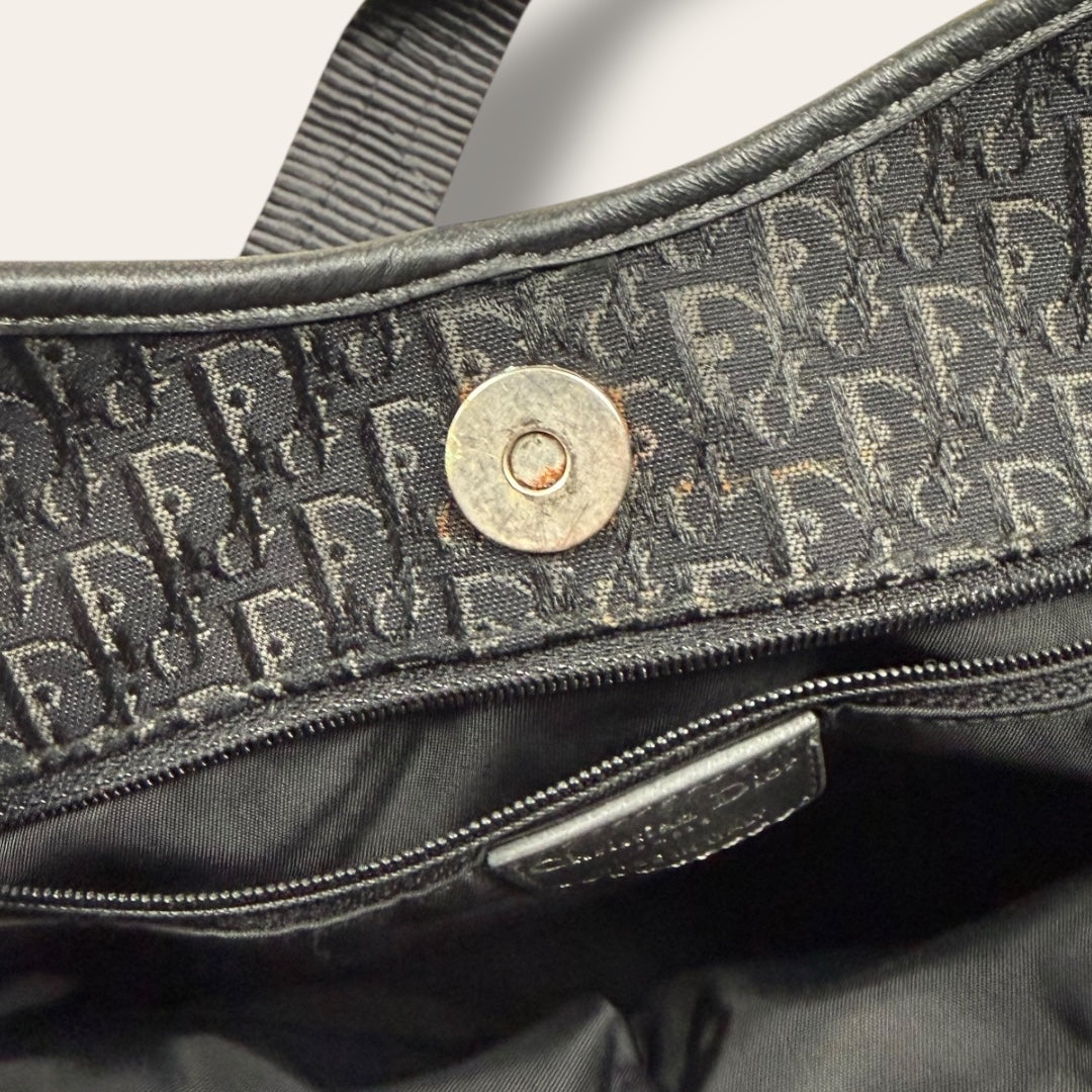 Christian Dior trotter multipocket handbag 2004 black