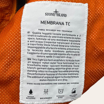 Stone Island Membrana TC jacket orange - Small