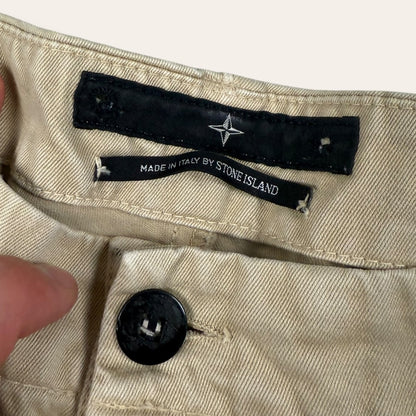 Stone Island cargo pants beige - Large