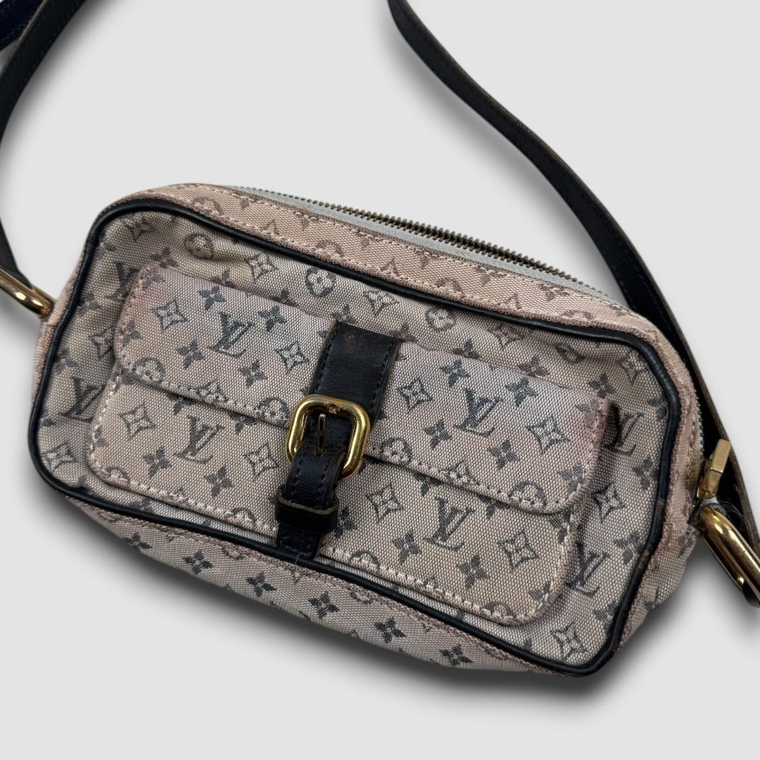 Louis Vuitton Mini lin Juliette crossbody bag grey