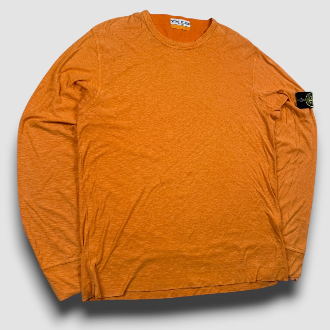 Stone Island longsleeve orange - Large