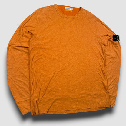 Stone Island longsleeve orange - Large