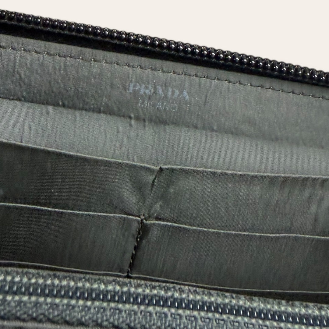 Prada sport wallet black