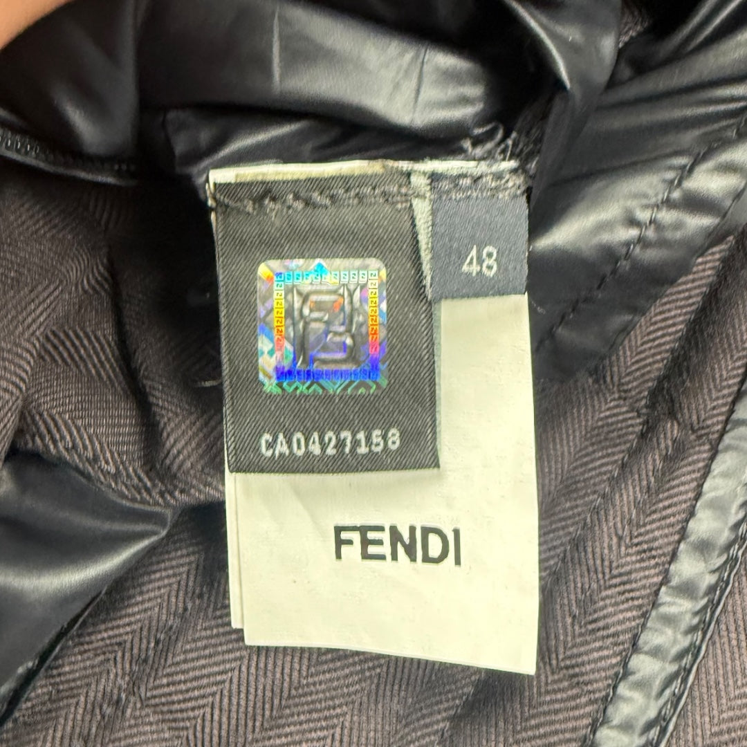 Fendi monogram jacket black - Medium