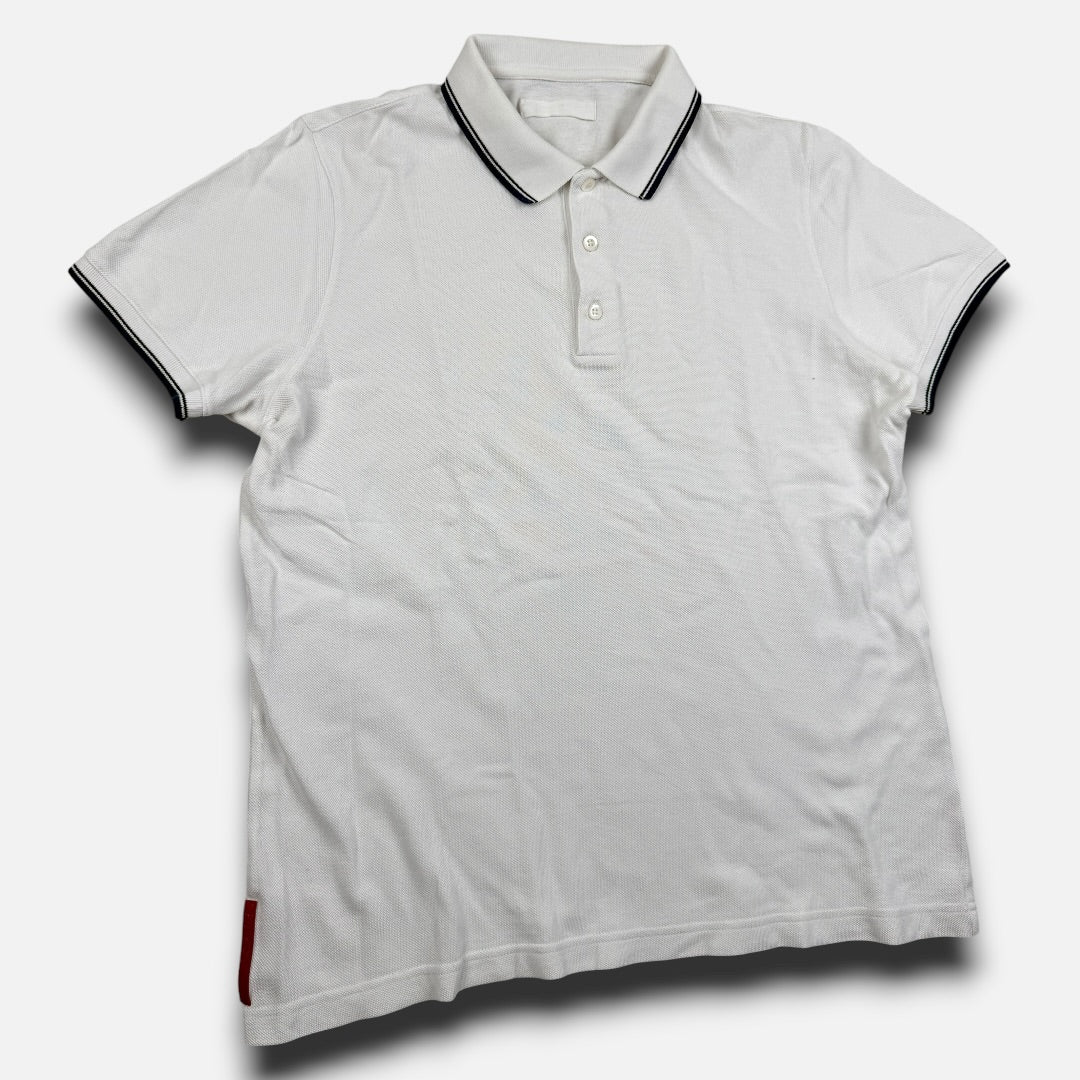 Prada sport polo white - Medium