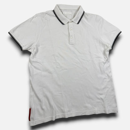 Prada sport polo white - Medium