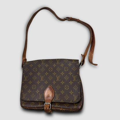 Louis Vuitton Cartouchière GM Monogram Crossbody Bag