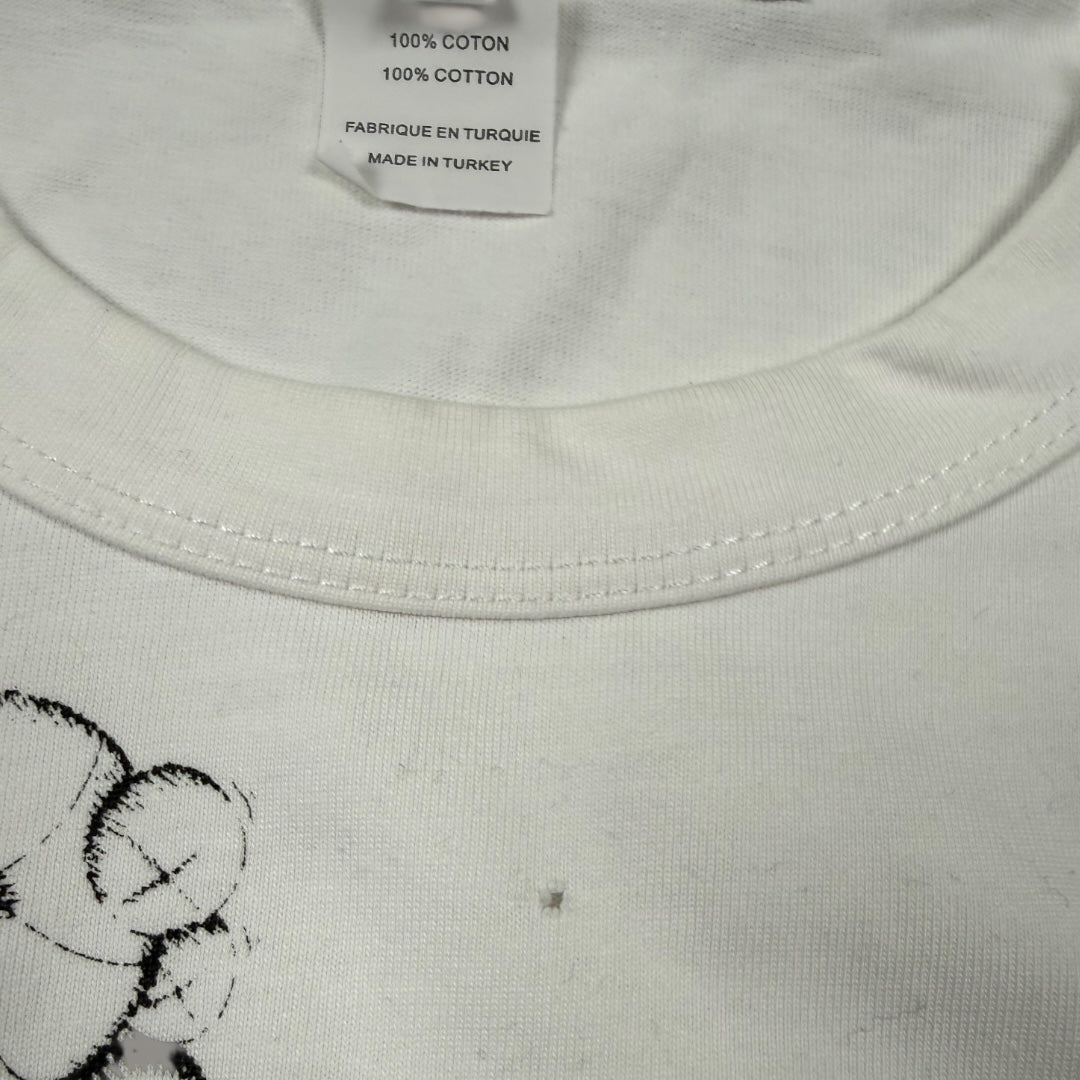 Cdg tee white/black - Large