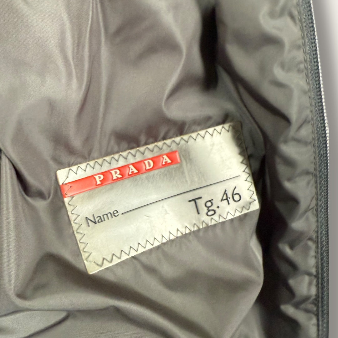 Prada sport bomber jacket grey - Small