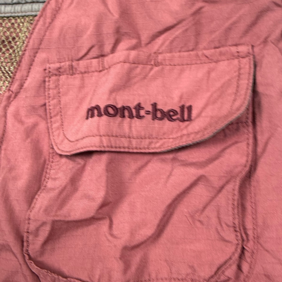 Montbell technical vest red - Small