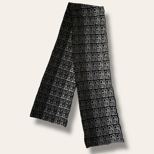 Fendi scarf grey/black