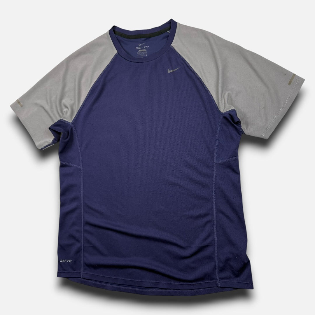 Nike dri-fit tee blue grey - Medium