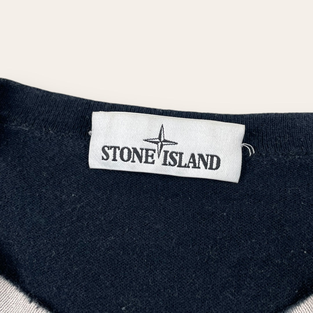 Stone Island sweater faded black - Medium