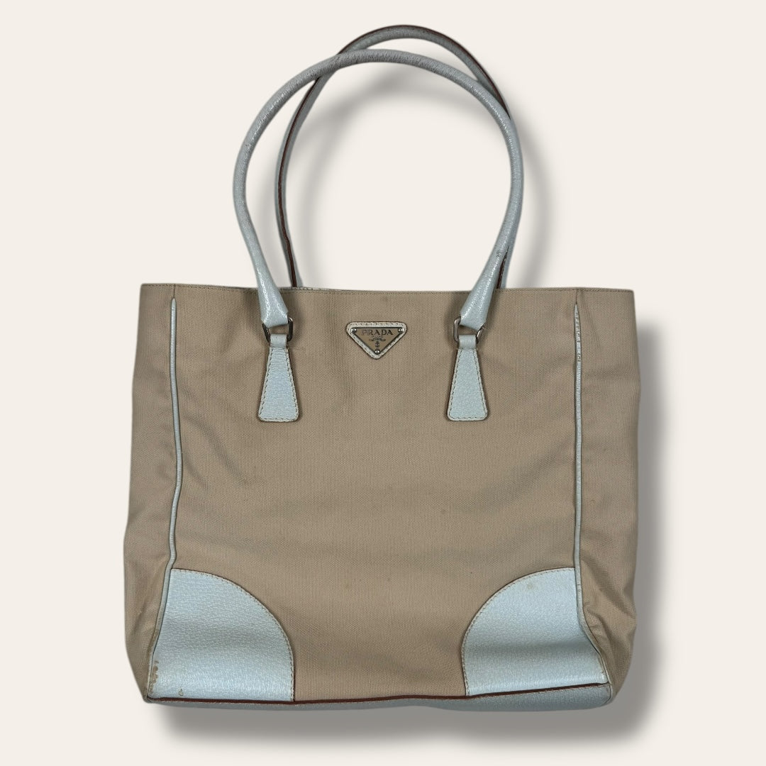 Prada handbag beige