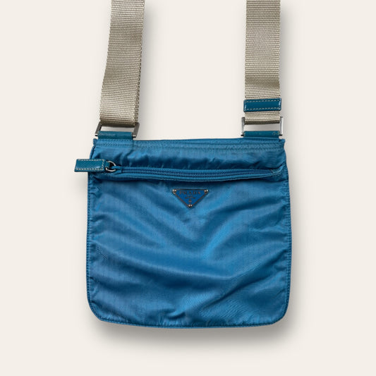 Prada shoulder bag blue